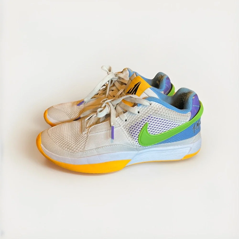 Nike‎ Ja 1 Family Trivia Ja Morant Size 7 Basketball Shoes DR8785-001 EUC